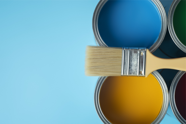 Gloss, Matte, and Satin Finishes Available in Water-Based Paints